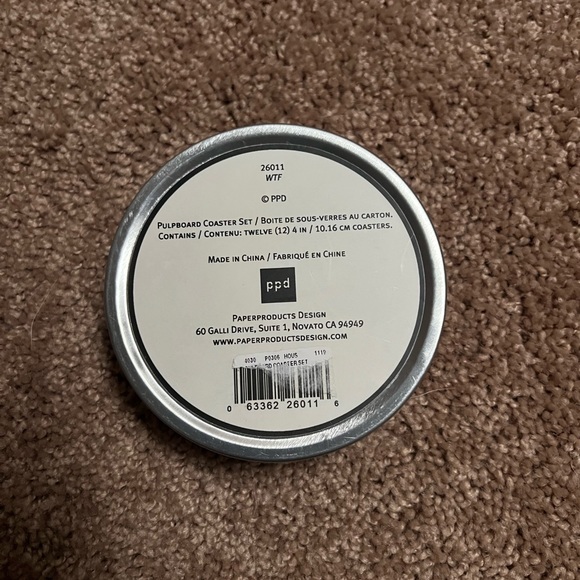 Funny Coasters Paper Meme WTF NWOT A Fact Of Life 12 coasters - Picture 3 of 4